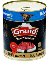 GRAND SuperPremium Masová směs - DOG 850 g