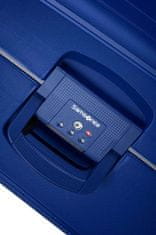 Samsonite Cestovní skořepinový kabinový kufr na kolečkách SPINNER 55/20 Dark Blue - S`CURE