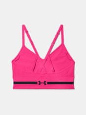 Under Armour Podprsenka UA Seamless Low Long Htr Bra-PNK XS