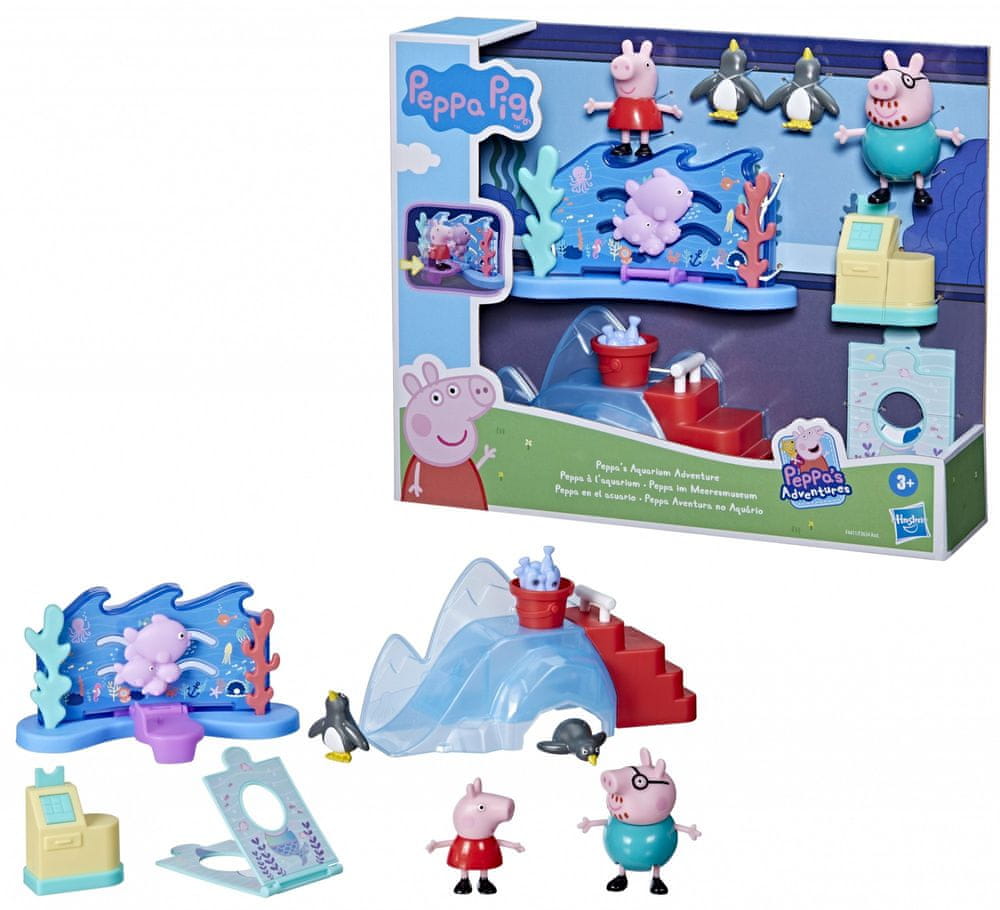 Hasbro Peppa Pig hrací sada Dobrodružství v akváriu