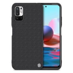 Nillkin Odolný kryt Nillkin Textured Case s gelovým rámem a nylonem na zadní straně pro Xiaomi Mi Note 10 5G - Černá KP14887