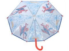 Vadobag Průsvitný deštník Spiderman