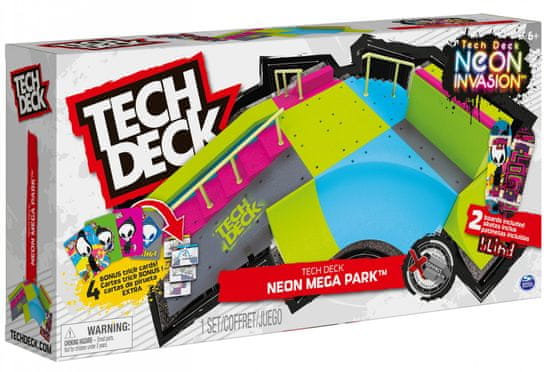 TECH DECK Fingerboard Xconnect velký neonový set