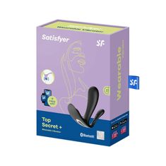 Satisfyer Top Secret Plus vibrátor, černý