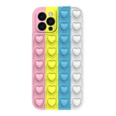 IZMAEL Heart Pop It pouzdro pro Apple iPhone 13 - Multibarevná 1 KP23526