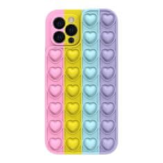 IZMAEL Heart Pop It pouzdro pro Apple iPhone XR - Multibarevná 4 KP17872