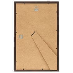 Greatstore Fotorámečky koláž 10 ks na zeď nebo stůl černé 13 x 18 cm MDF