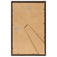 Greatstore Fotorámečky koláž 10 ks na zeď nebo stůl černé 13 x 18 cm MDF