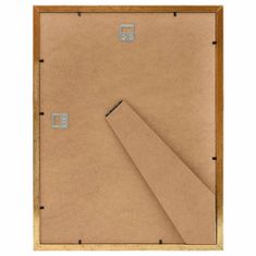 Greatstore Fotorámečky koláž 5 ks na zeď nebo stůl zlaté 10 x 15 cm MDF