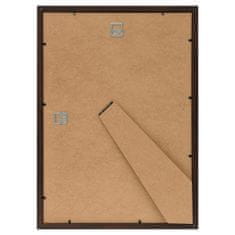 Greatstore Fotorámečky koláž 5 ks na zeď nebo stůl černé 29,7 x 42 cm MDF