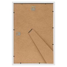 Greatstore Fotorámečky koláž 5 ks na zeď nebo stůl bílé 10 x 15 cm MDF