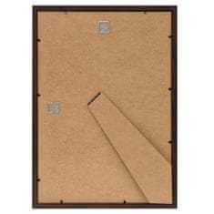 Greatstore Fotorámečky koláž 5 ks na zeď nebo stůl černé 15 x 21 cm MDF