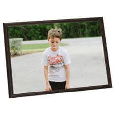 Greatstore Fotorámečky koláž 5 ks na zeď nebo stůl černé 18 x 24 cm MDF