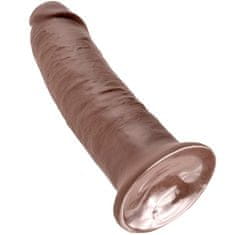 King Cock 10" dildo, hnědé, 25 cm