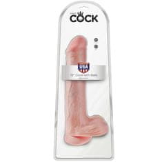 King Cock dildo, 33 cm, roza