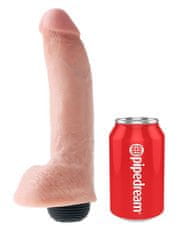 King Cock Natural Ejaculator realistické dildo, 23 cm