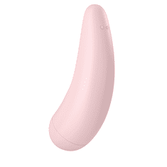 Satisfyer Curvy 1+ tlakový vibrátor, růžový