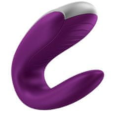 Satisfyer Double Fun parní vibrátor, fialová