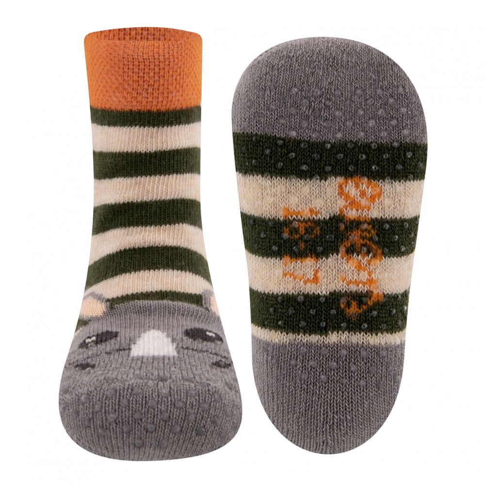 EWERS chlapecké ponožky s protiskluzem 225078 vícebarevná 18-19
