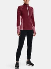 Under Armour Mikina UA ColdGear 1/2 Zip-RED XS