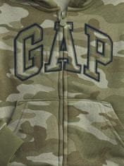 Gap Dětská maskáčová mikina Logo 3YRS