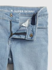 Gap Dětské džíny super skinny Washwell 14