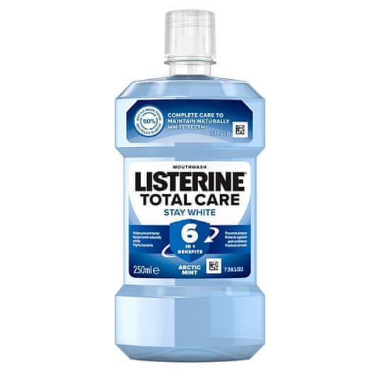 Listerine Ústní voda s bělicím účinkem Total Care Stay White