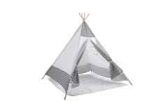 Aga4Kids Dětské Teepee ZigZag Bílý