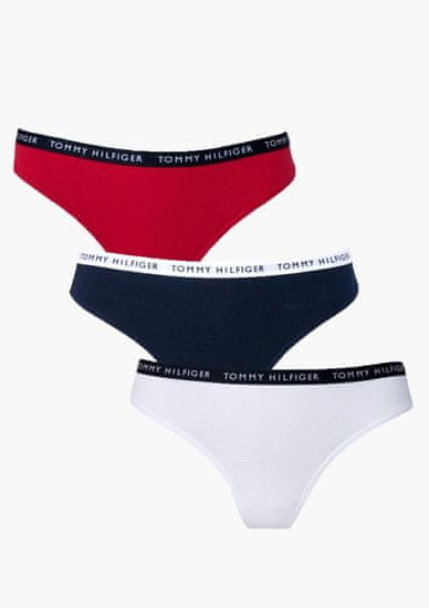 Tommy Hilfiger Dámské tanga Tommy Hilfiger UW0UW02829 3PACK