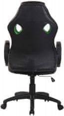 BHM Germany Kancelářská židle Magnus, černá / zelená