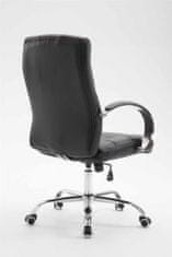 BHM Germany Kancelářská židle Mikos, syntetická kůže, černá