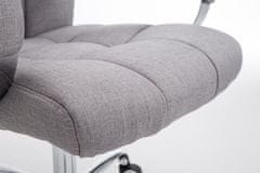 BHM Germany Kancelářská židle Mikos, textil, šedá