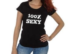 Divja Tričko černé 100% Sexy - velikost S