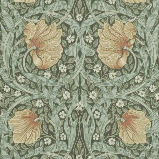 MORRIS & CO. Tapeta PIMPERNEL 210388, kolekce ARCHIVE WALLPAPERS, bayleaf manilla