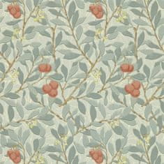 MORRIS & CO. Tapeta ARBUTUS 210407, kolekce COMPENDIUM I & II, blue pink