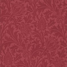 MORRIS & CO. Tapeta THISTLE 210486, kolekce COMPENDIUM I & II, red