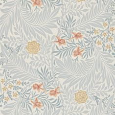 MORRIS & CO. Tapeta LARKSPUR 212556, kolekce ARCHIVE WALLPAPERS, slate russet