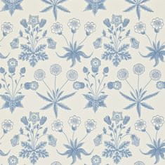 MORRIS & CO. Tapeta DAISY 212561, kolekce COMPENDIUM I & II, blue ivory