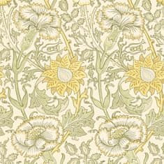 MORRIS & CO. Tapeta PINK & ROSE 212569, kolekce ARCHIVE WALLPAPERS, cowslip fennel