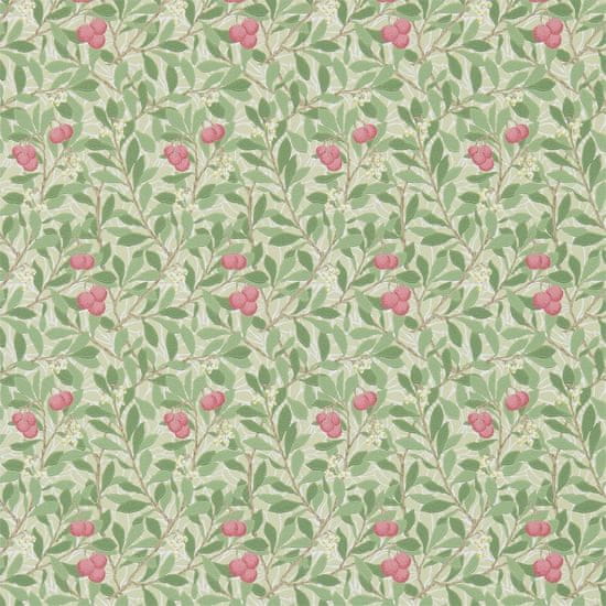 MORRIS & CO. Tapeta ARBUTUS 214720, kolekce COMPENDIUM I & II, olive pink