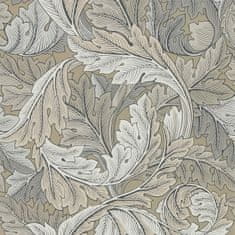 MORRIS & CO. Tapeta ACANTHUS 216441, kolekce ARCHIVE WALLPAPERS, manila stone