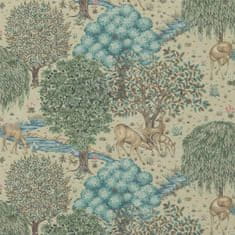 MORRIS & CO. Tapeta THE BROOK 216478, kolekce ARCHIVE WALLPAPERS, linen