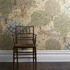 MORRIS & CO. Tapeta THE BROOK 216478, kolekce ARCHIVE WALLPAPERS, linen