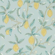 MORRIS & CO. Tapeta LEMON TREE 216674, kolekce MORRIS MELSETTER, wedgewood