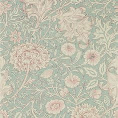 MORRIS & CO. Tapeta DOUBLE BOUGH 216680, kolekce MORRIS MELSETTER, teal rose