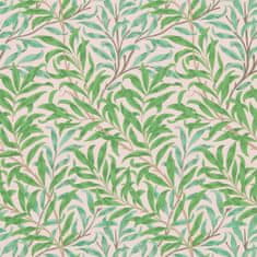 MORRIS & CO. Tapeta WILLOW BOUGH 216949, kolekce COMPENDIUM I & II, pink leaf green