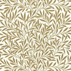 MORRIS & CO. Tapeta WILLOW 216965, kolekce ARCHIVE WALLPAPERS, cream brown