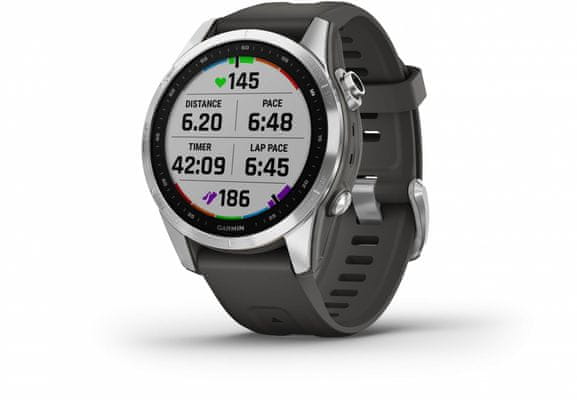 Chytré hodinky Garmin fénix 7, optické sledování tepu, srdeční činnost, variabilita pulzu, okysličení krve, aerobní vytrvalost, VO2 Max, běžecké cyklistické metriky