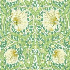 MORRIS & CO. Tapeta PIMPERNEL 217063, kolekce ARCHIVE WALLPAPERS, weld leaf green