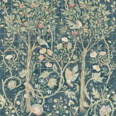 MORRIS & CO. Tapeta MELSETTER 216706, kolekce MORRIS MELSETTER, indigo rose